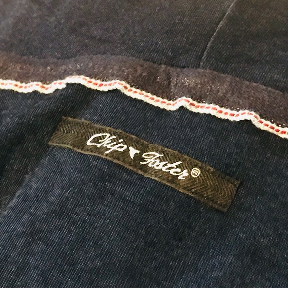 Chip Foster Navy Full Zip Hoodie - Picture 5 of 6